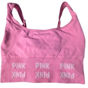 PINK Victoria's Secret Light Pink Sports Bra